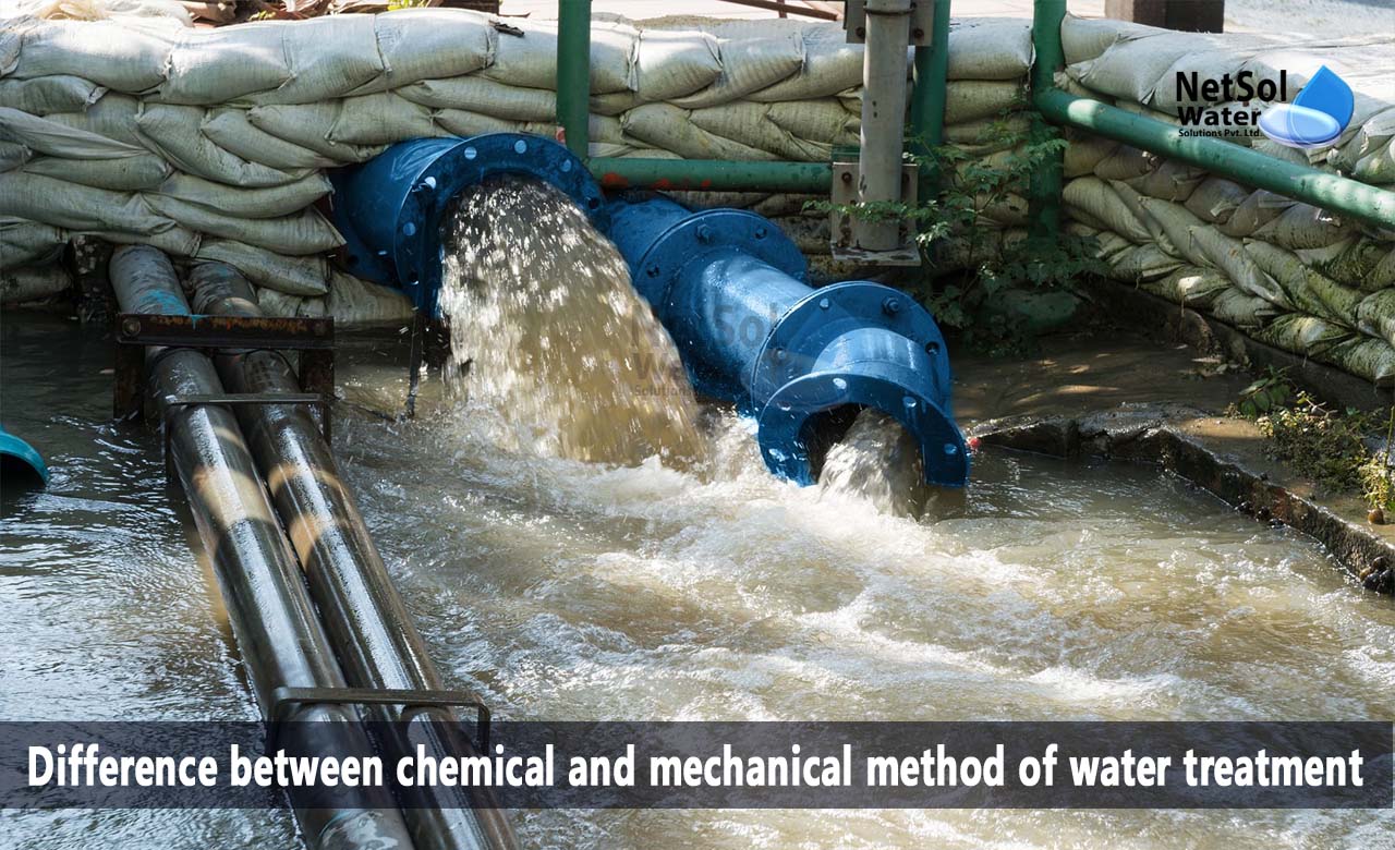 physical, chemical and biological treatment of wastewater, chemical wastewater treatment methods