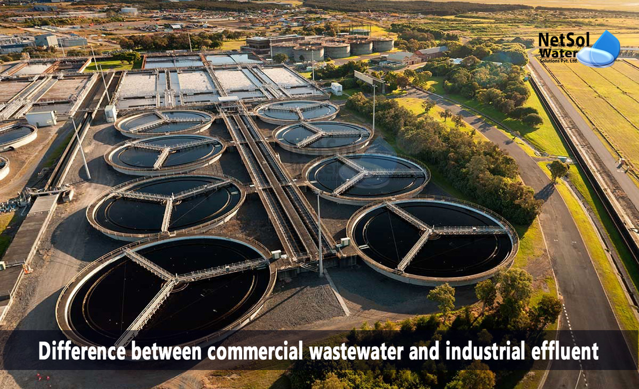 difference between sewage and effluent, difference between domestic and industrial wastewater, what is industrial effluent
