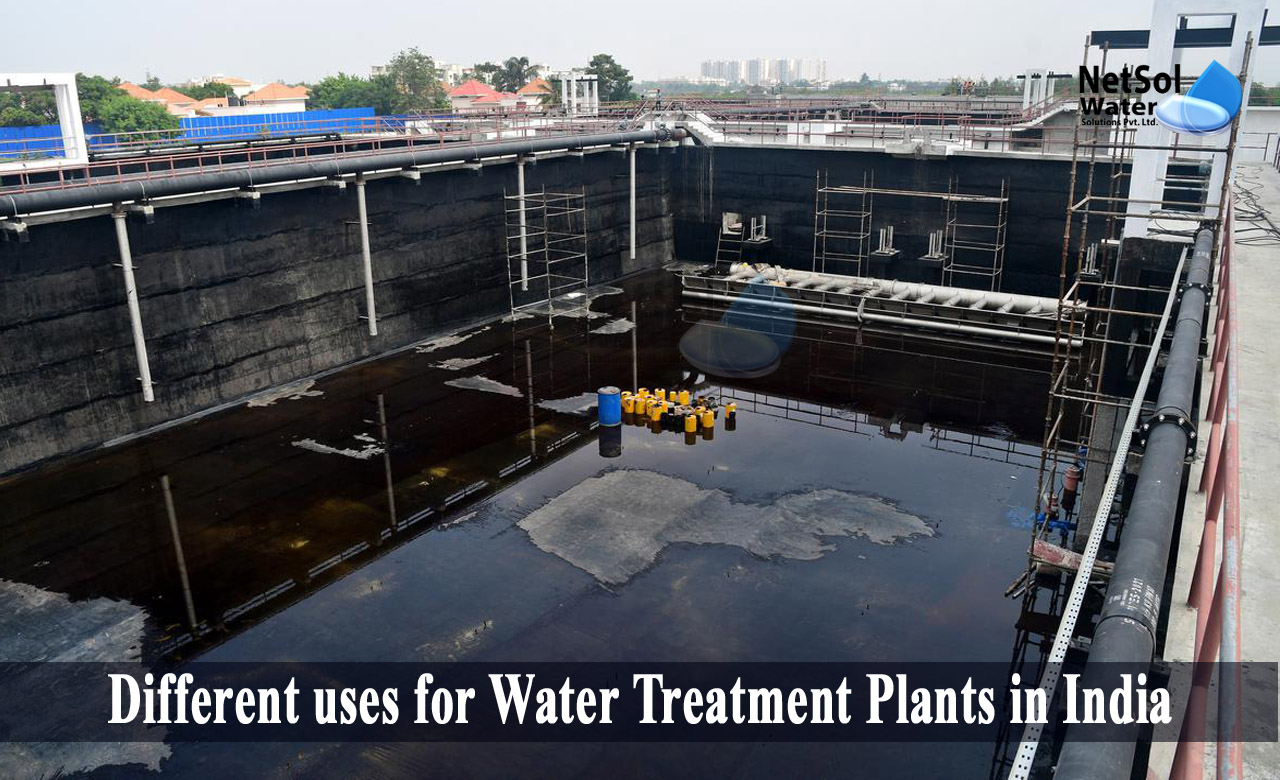 water treatment plant in india, types of water treatment plants, uses for Water Treatment Plants in India
