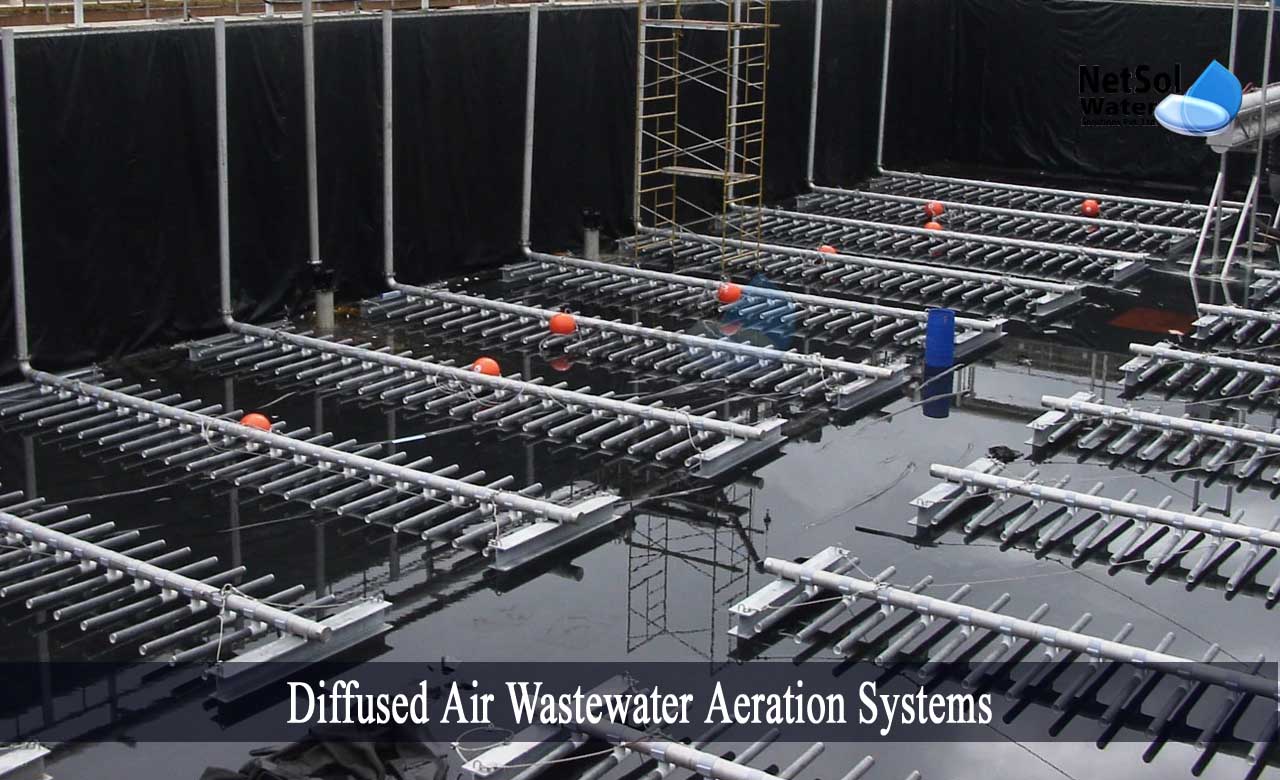 air diffuser in wastewater treatment, aeration systems for wastewater treatment, types of diffuser in aeration tank