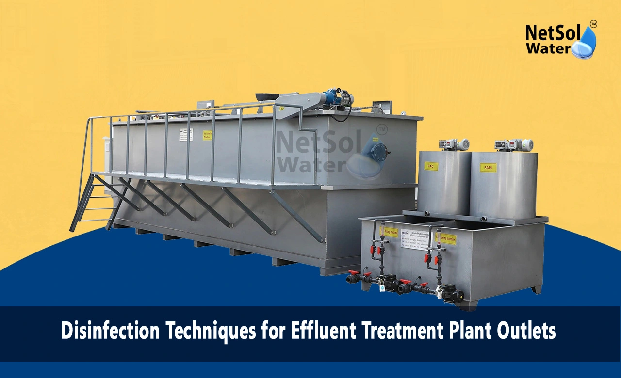 effluent treatment plant process, methods of disinfection of water, Disinfection Techniques for Effluent Treatment Plant Outlets 