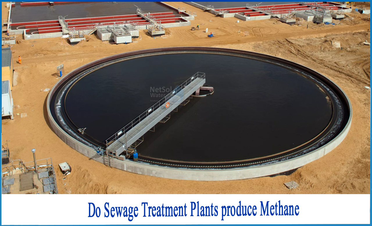 methane production in sewage treatment plant, methane emissions from wastewater treatment, energy from city sewage in india