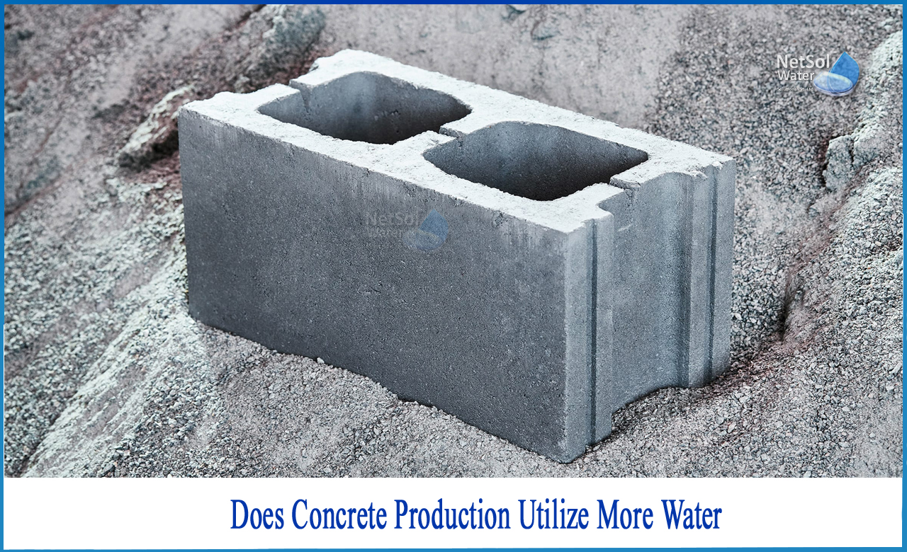water use in concrete production, environmental impact of cement production, cement industry pollution