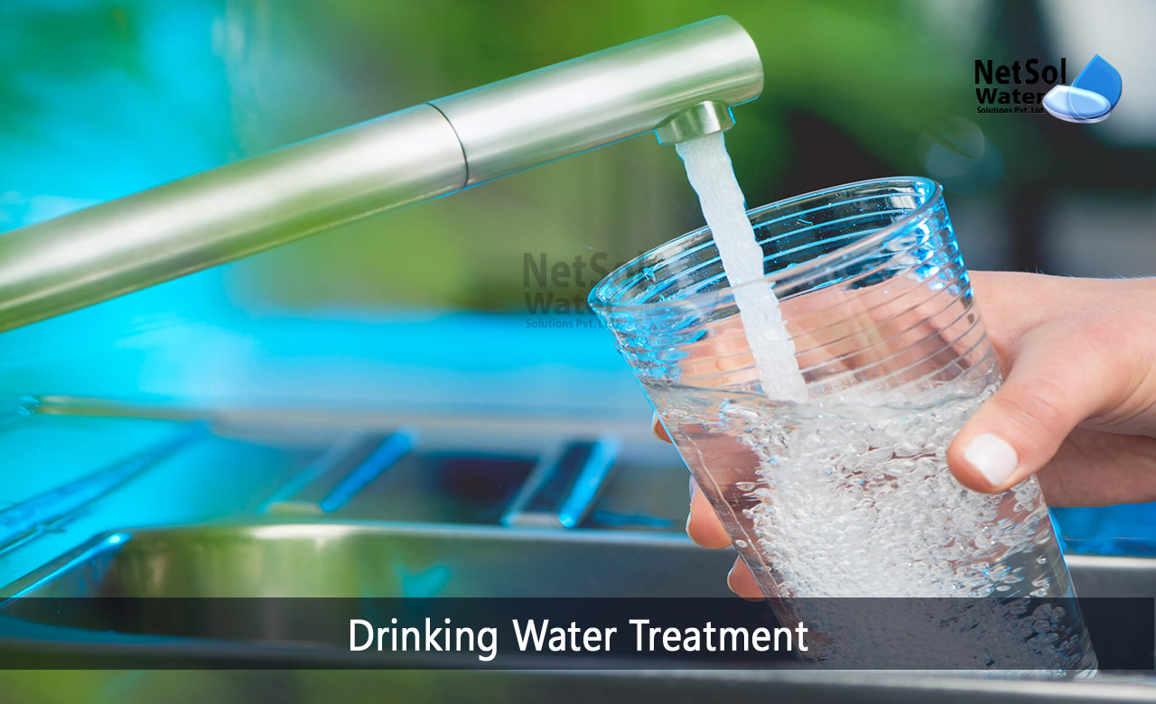 drinking water treatment methods, water treatment process steps, water treatment plant