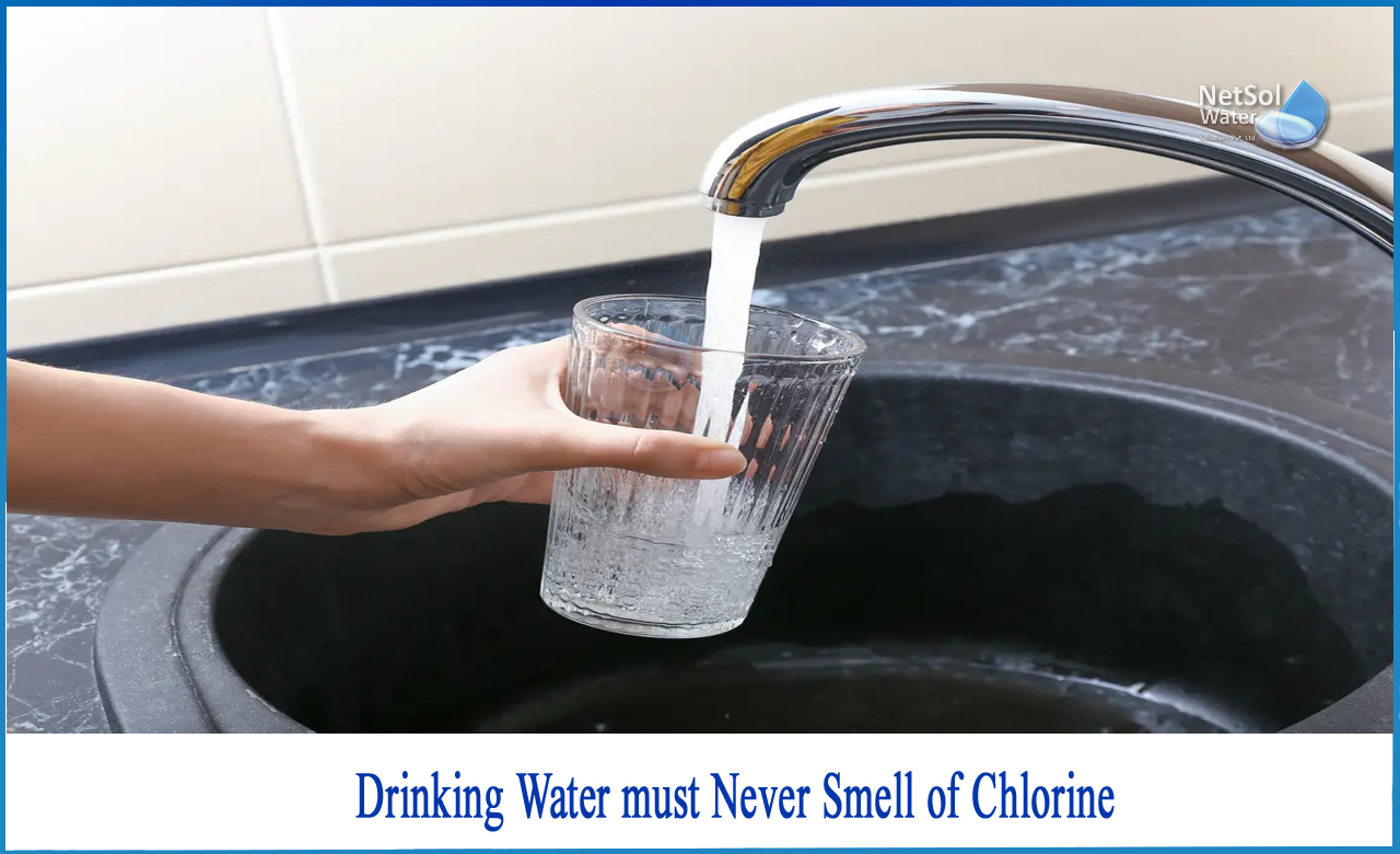 define taste and odour of water, drinking chlorine water side effects, how to remove chlorine in drinking water