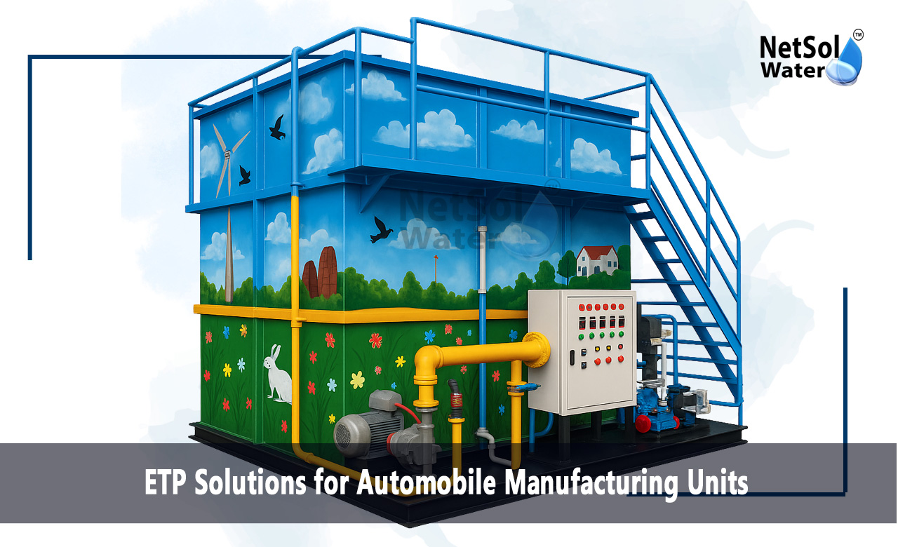 Etp solutions for automobile manufacturing units in india, ETP Solutions for Automobile Manufacturing Units, Effluent Treatment Plant Solutions for Automobile Manufacturing