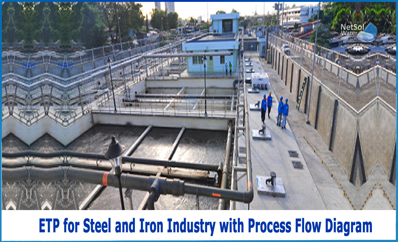 wastewater treatment in steel industry, effluent treatment plant process in chemical industry, manufacturing of iron and steel