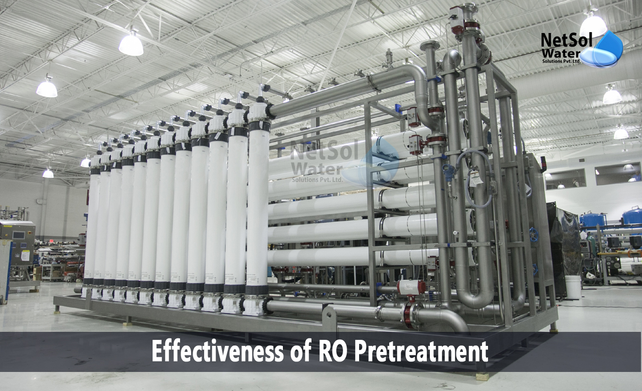 ro concentrate vs permeate, why ro plant is required, Effectiveness of RO Pretreatment