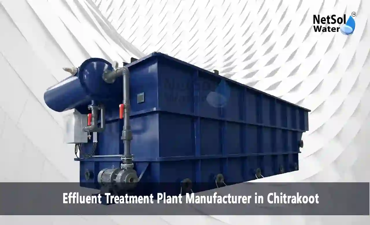 ETP plant Chitrakoot, industrial wastewater treatment MP, MPCB compliant ETP, NetSol Water ETP
