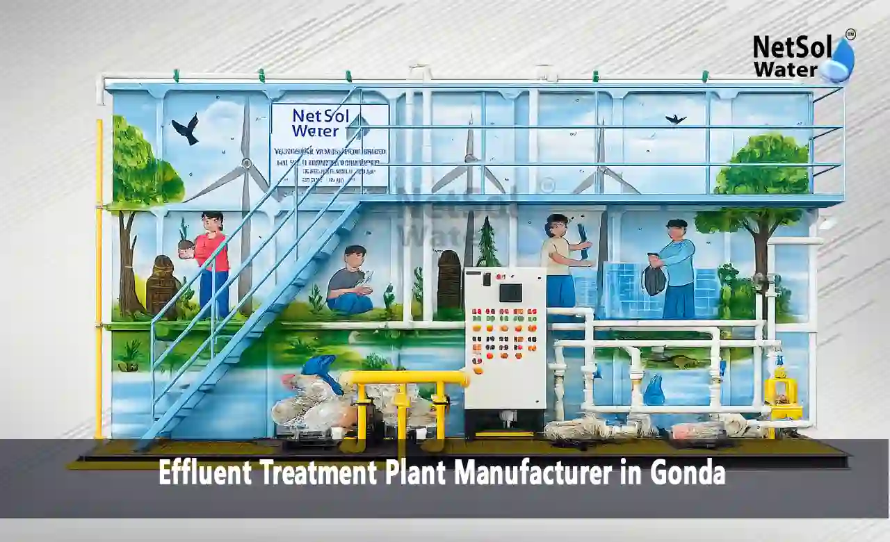 ETP plant Gonda, industrial wastewater Gonda, ZLD plant UP
