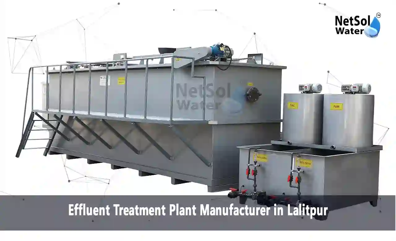 ETP manufacturer Lalitpur, effluent treatment plant Lalitpur, industrial wastewater Lalitpur, Netsol Water ETP