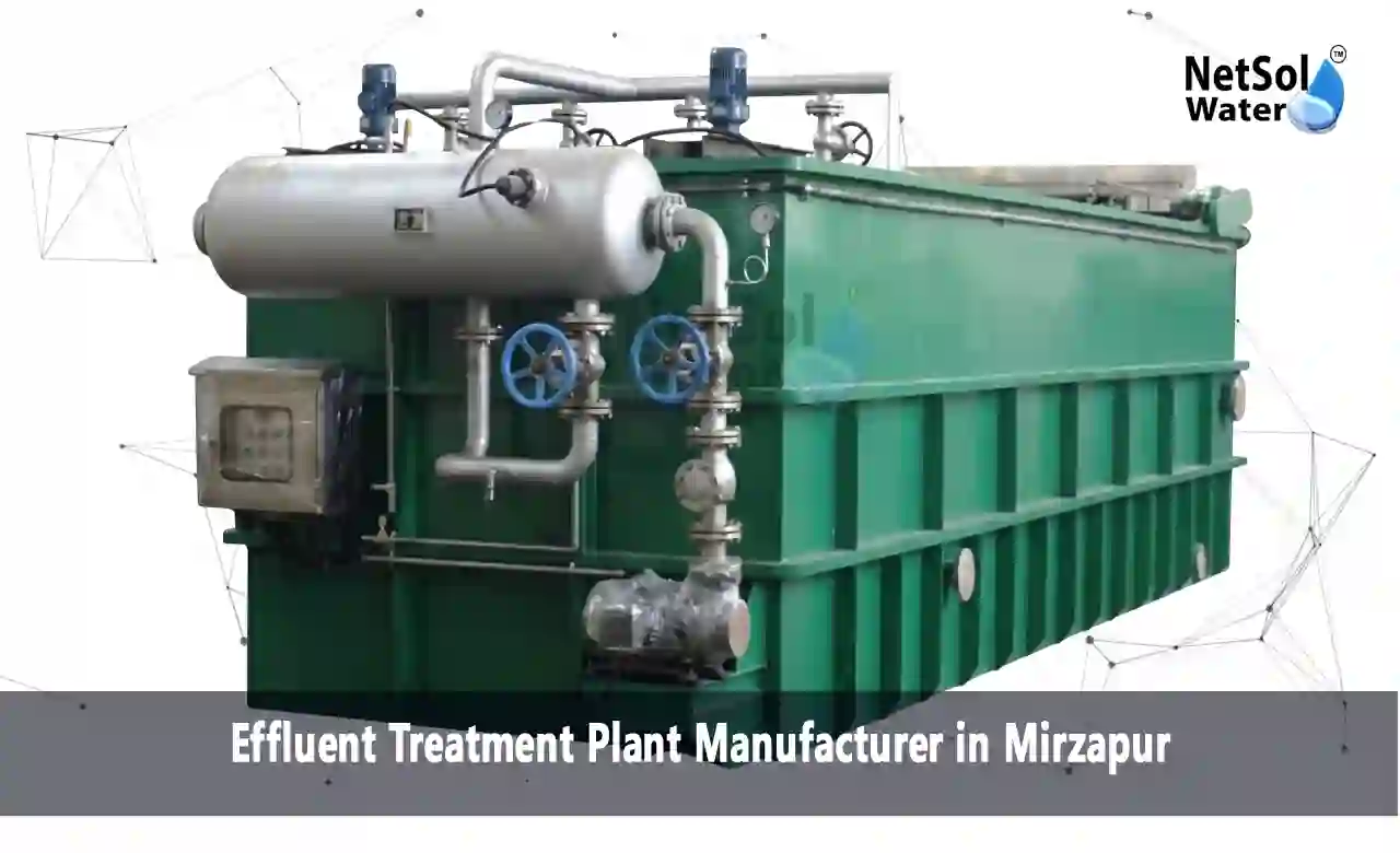 ETP Mirzapur, effluent treatment plant Mirzapur, industrial wastewater Mirzapur, Netsol Water ETP