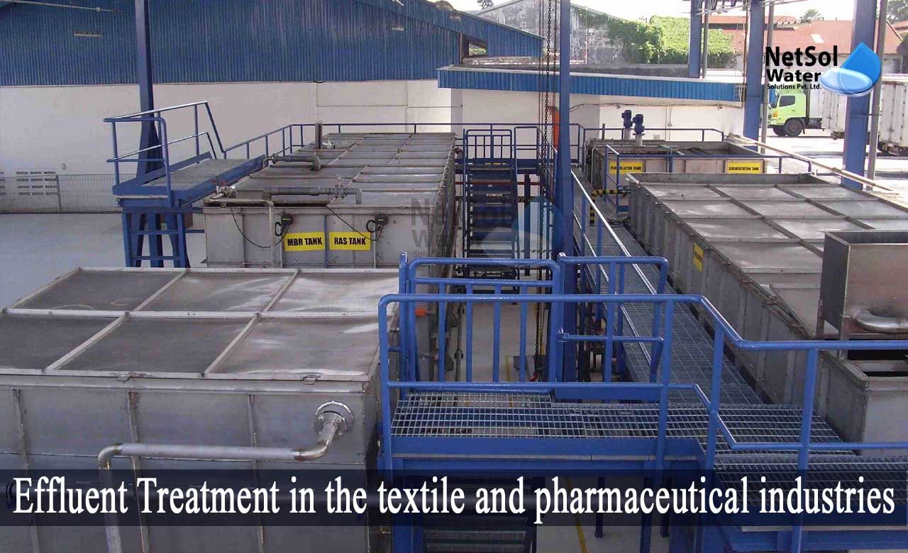 effluent treatment plant in textile industry, effluent treatment plant in pharmaceutical industry, textile industry wastewater, textile effluent parameters