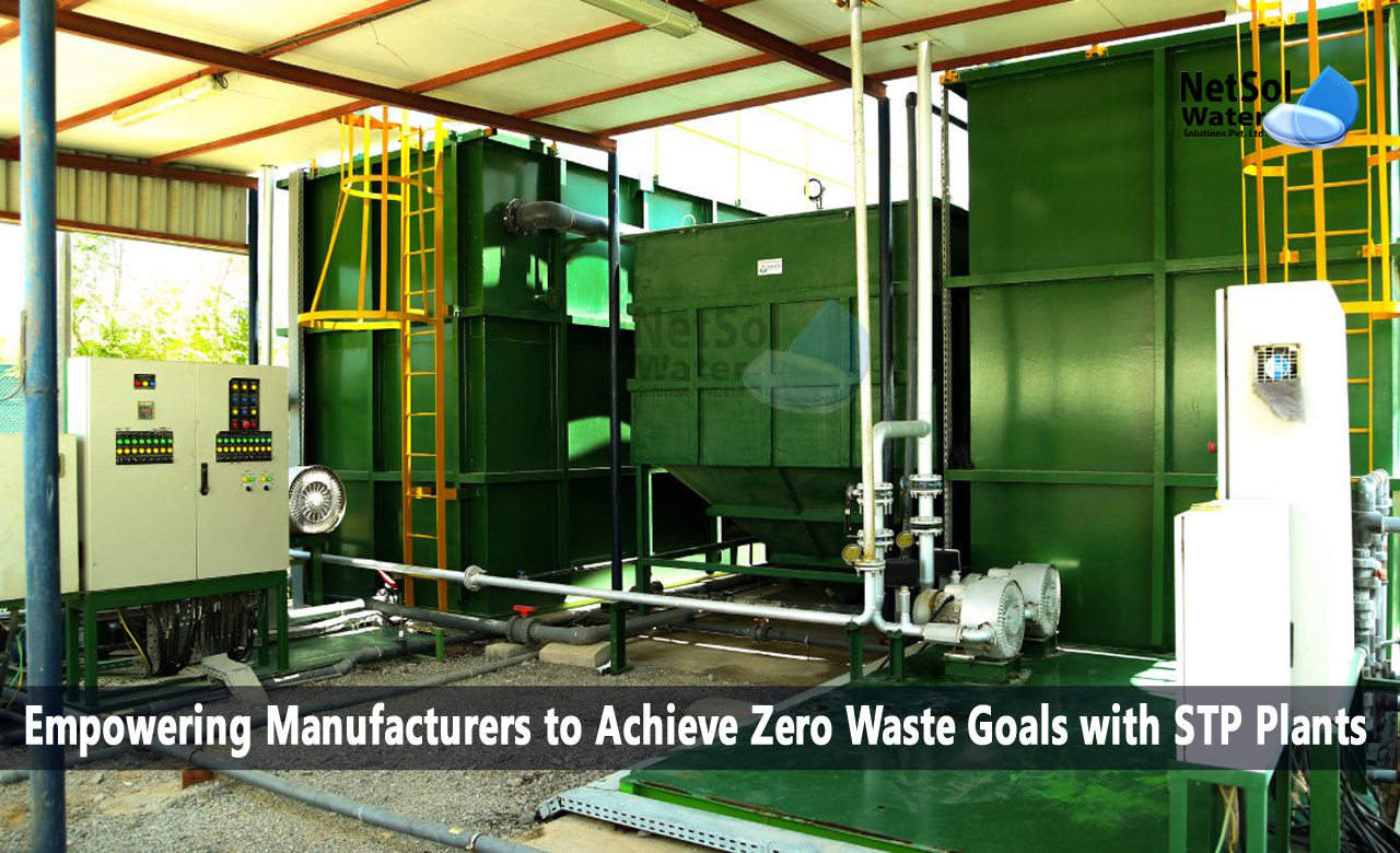 Empowering Manufacturers to Achieve Zero Waste Goals with STP Plants