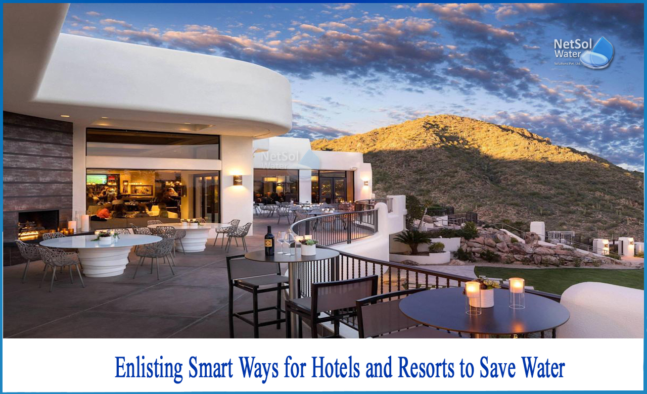 water management in hotels, water and energy conservation in hotels, water conservation in hotels