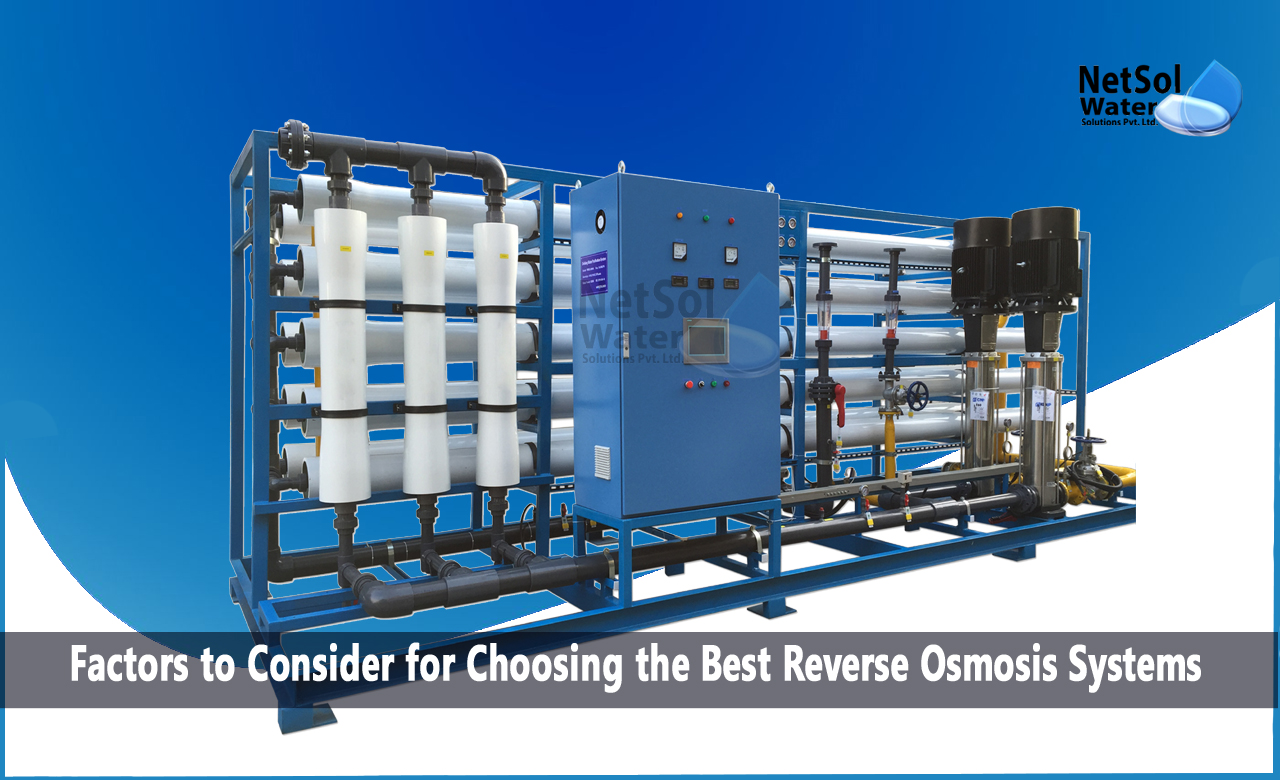 Factors to Consider for Choosing the Best Reverse Osmosis Systems