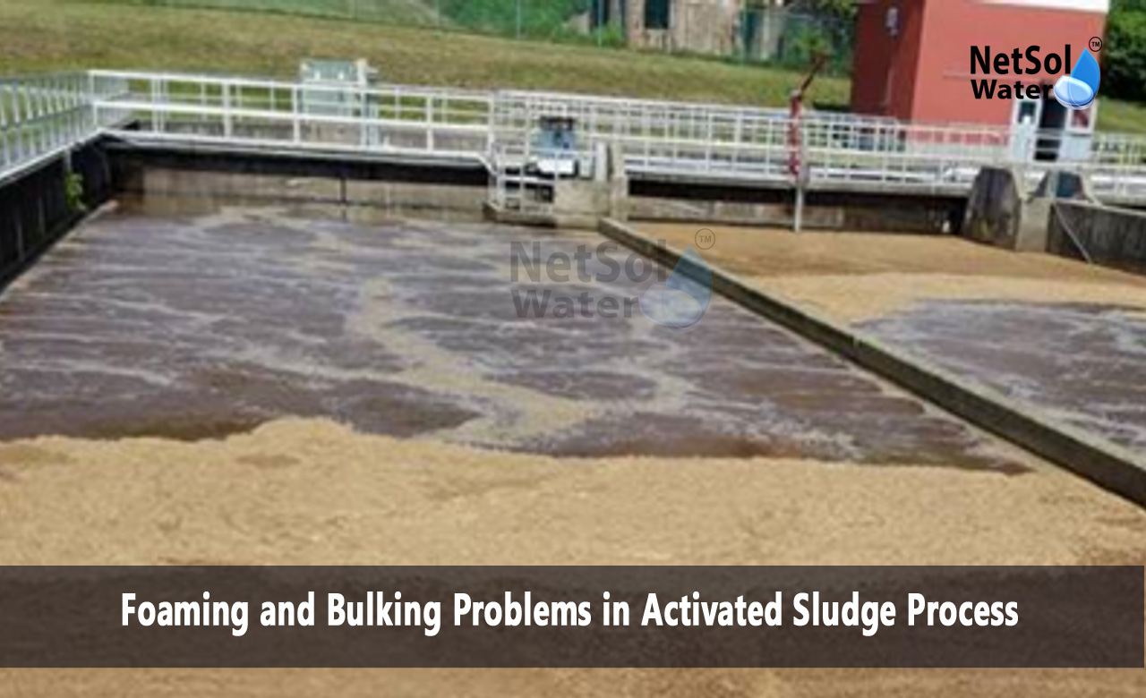 What causes foaming in activated sludge, What causes bulking in activated sludge, How to fix sludge bulking