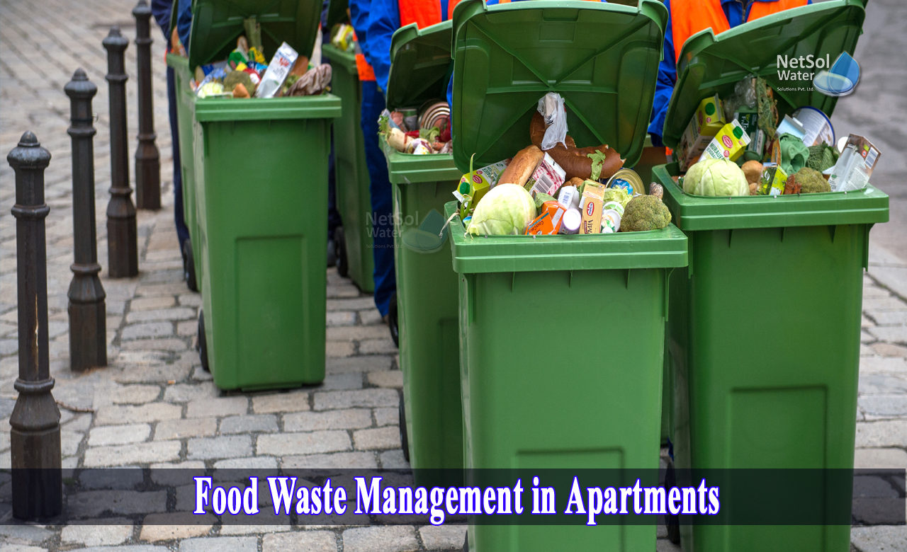 garbage collection for apartments, waste management in residential buildings, wet waste management project