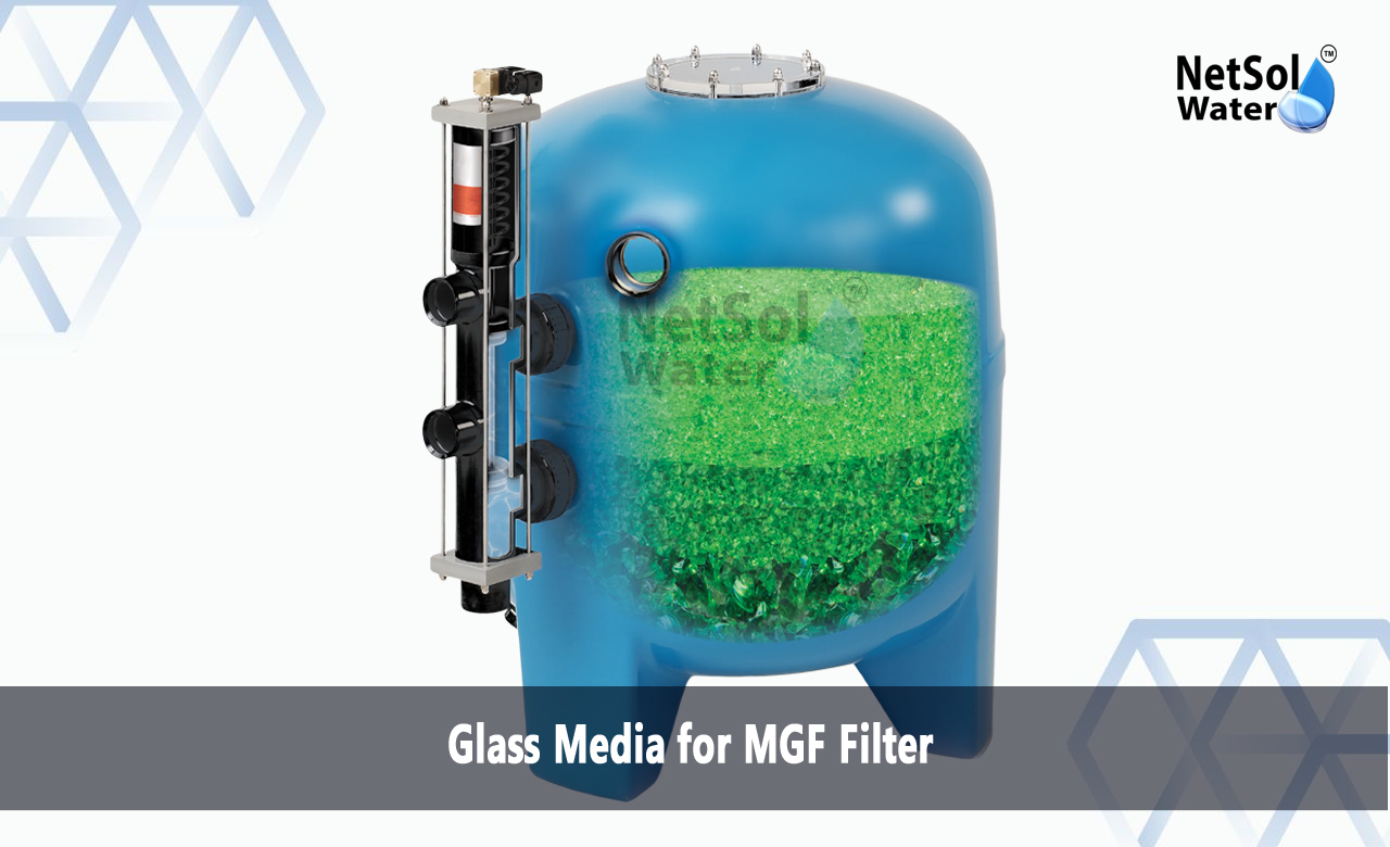 What is a glass media filter, What is glass media used for, How do you calculate filter media for MGF, What is the purpose of the glass filter