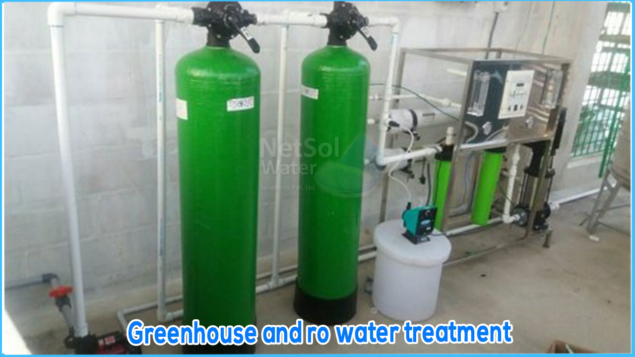 Green house and RO water treatment