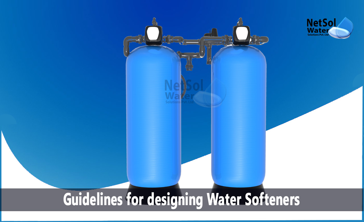 water softener design calculation, water softening plant design, water softener flow rate