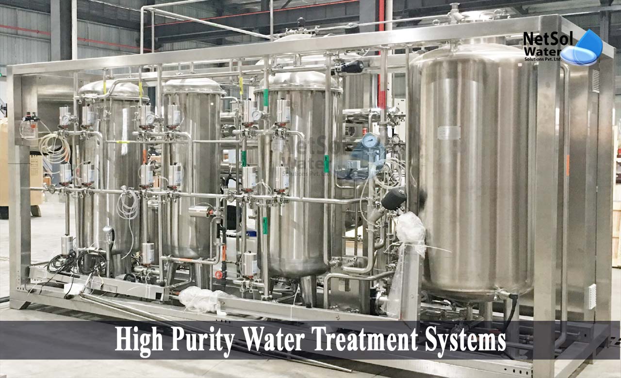 what is high purity water, guidelines for purified water, High Purity Water Treatment Systems