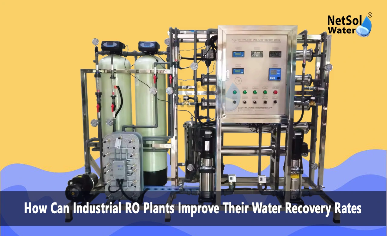 How to increase recovery in RO plant, How to improve RO plant efficiency, What is the recovery rate in a RO plant