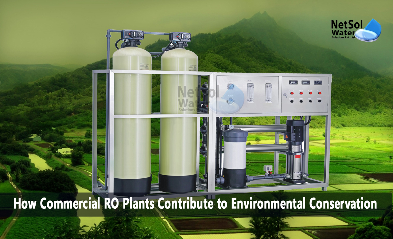 Energy Efficiency and Carbon Footprint Reduction, How Commercial RO Plants Contribute to Environmental Conservation