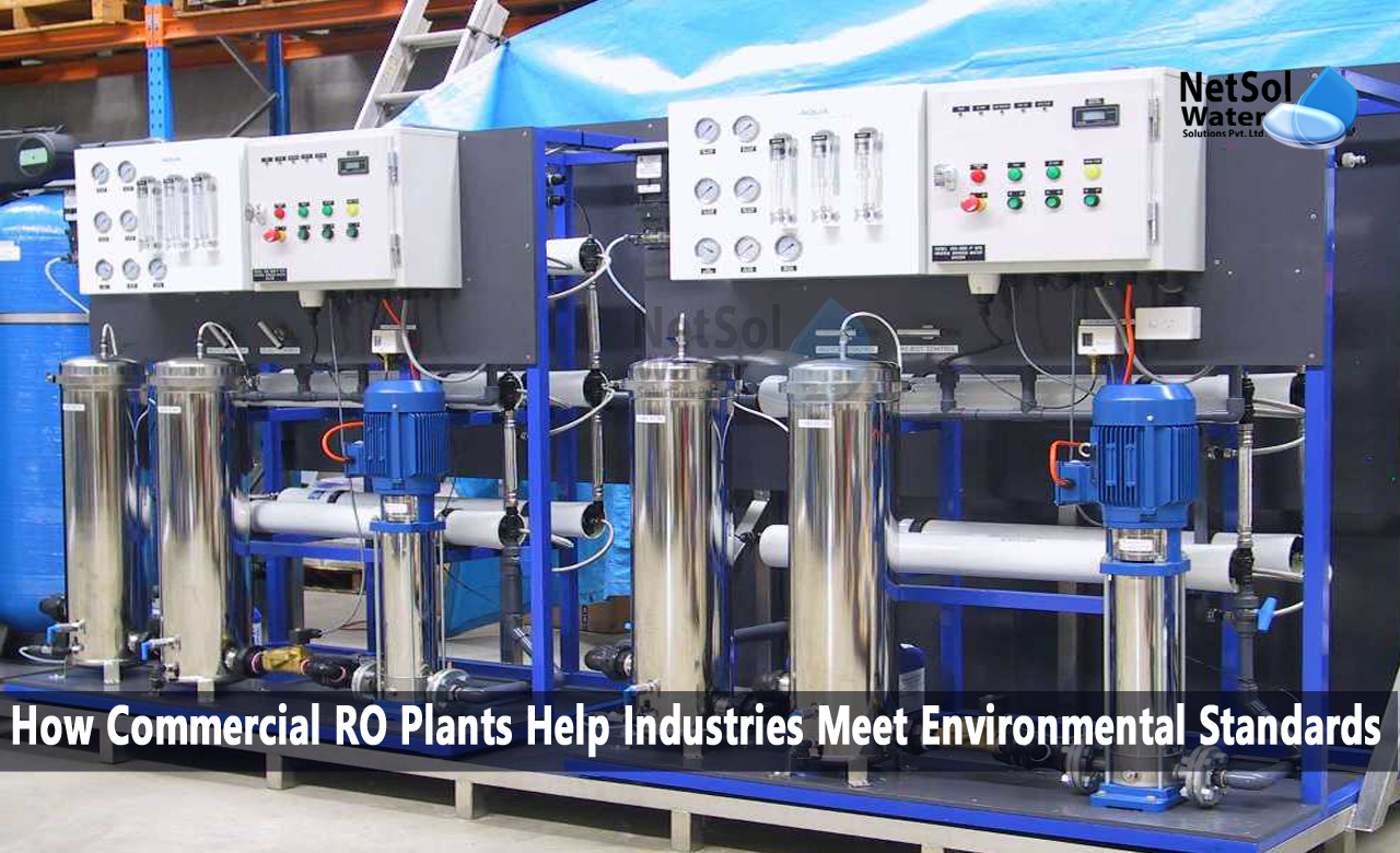 How Commercial RO Plants Help Industries Meet Environmental Standards
