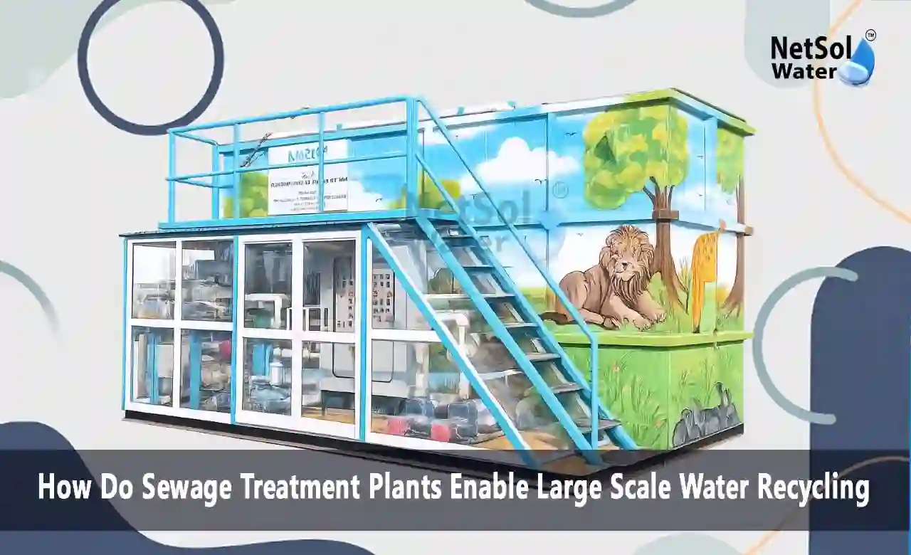 How Sewage Treatment Plants Enable Large-Scale Water Recycling