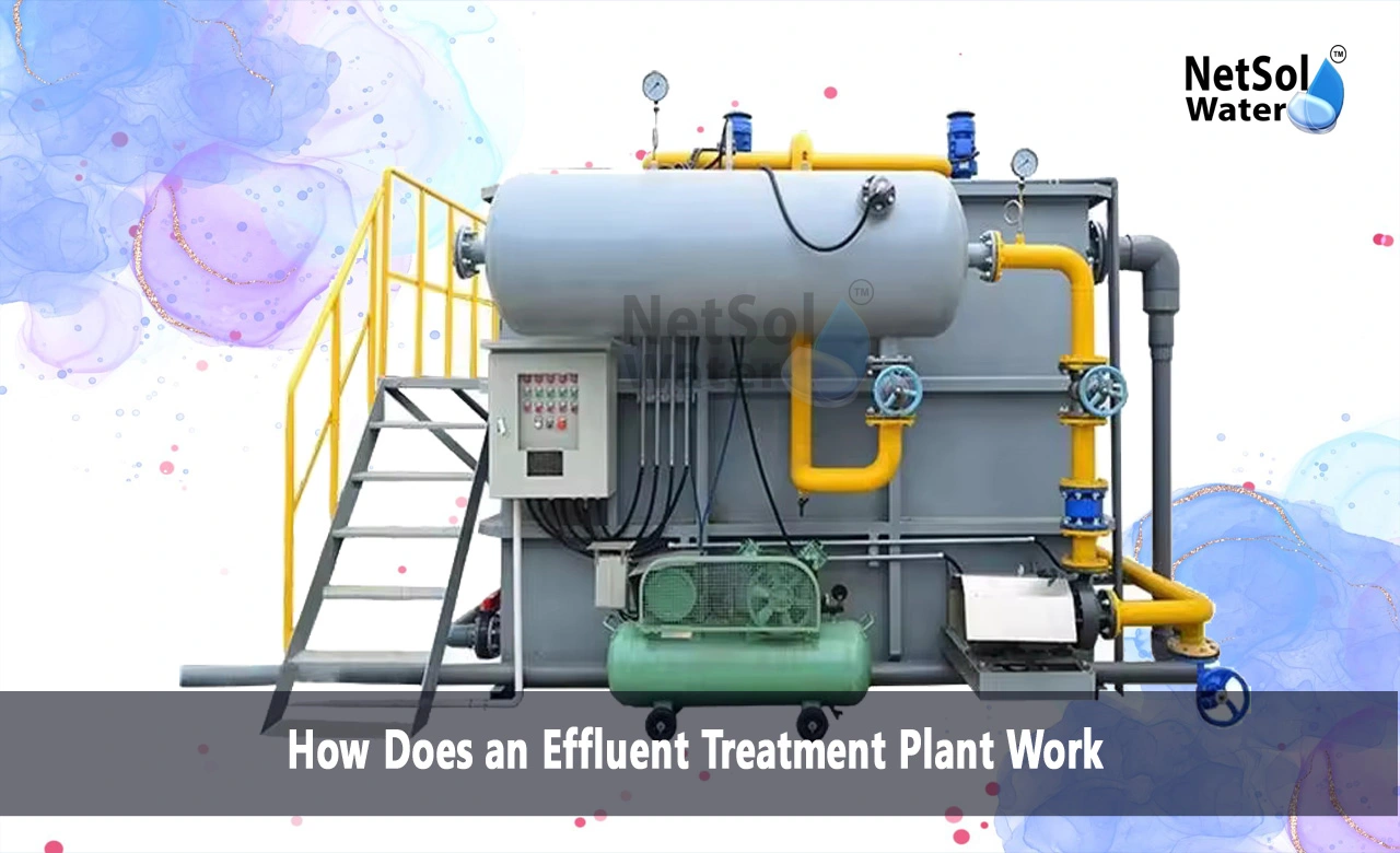 What is the process flow of effluent treatment plant, What is the process of common effluent treatment plant, How does a wastewater treatment plant work