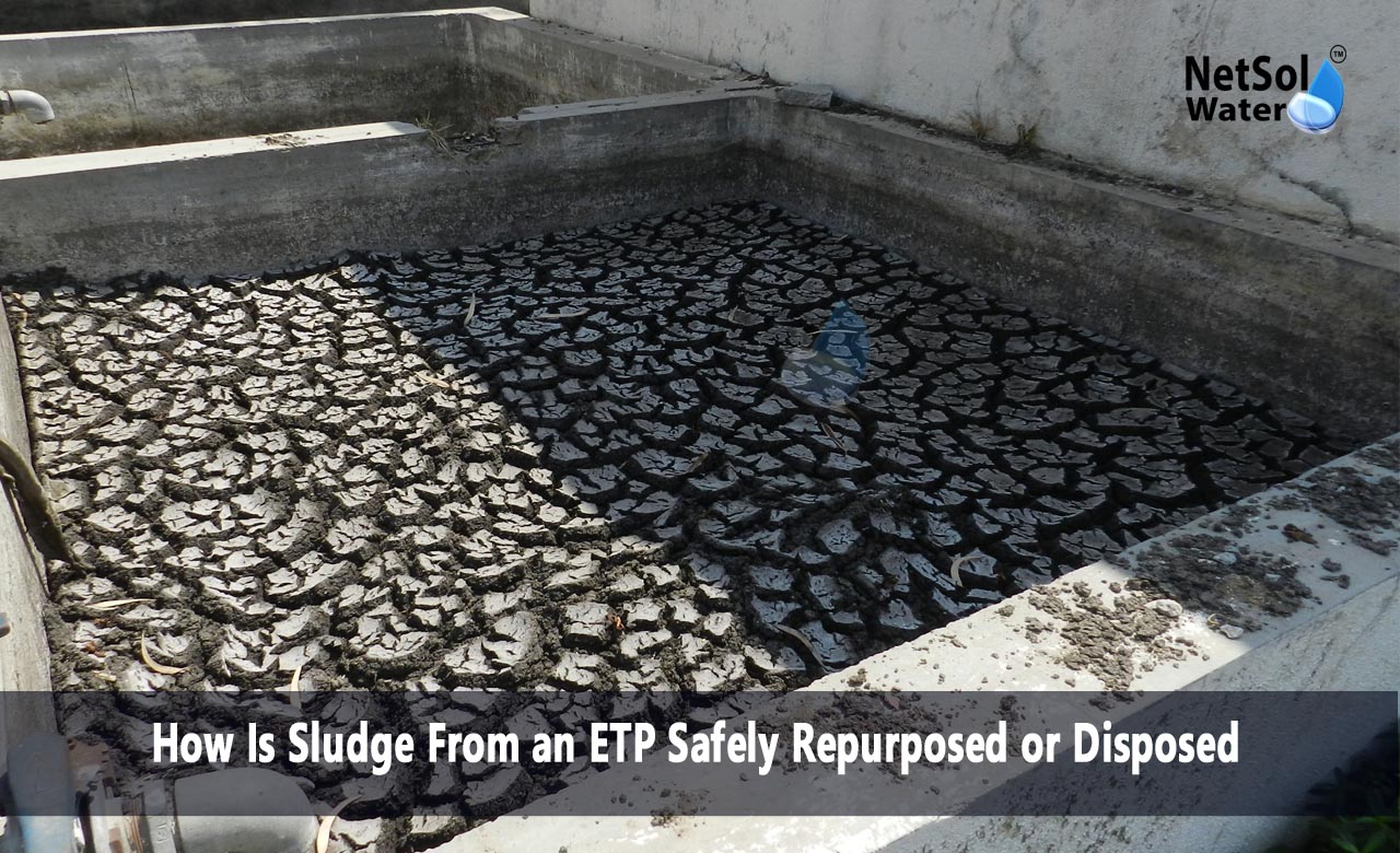 How do you dispose of ETP sludge, How is sludge disposed in water treatment, How do you reuse sludge