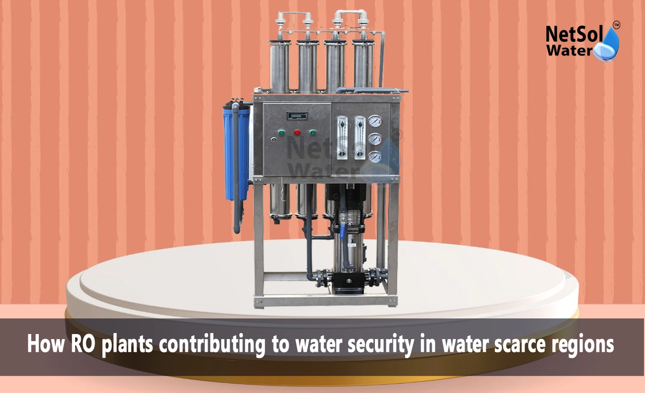 In what ways do plants adapt to water scarcity, How are plants affected due to scarcity of water, How RO plants contributing to water security in water-scarce regions
