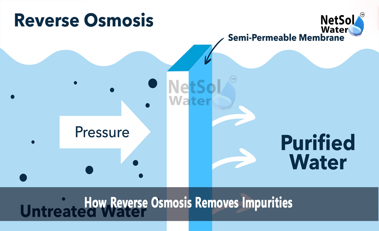 Does reverse osmosis remove impurities, How does reverse osmosis purify water, How do you purify by reverse osmosis
