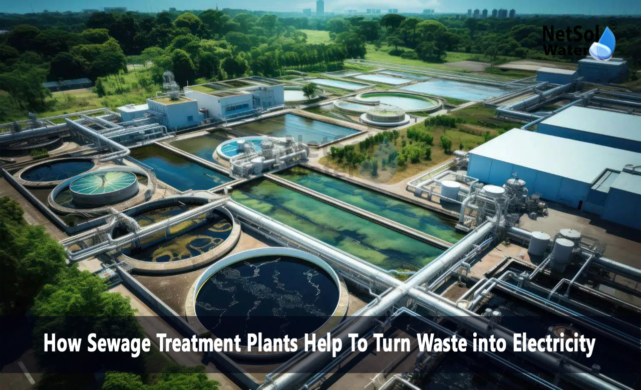 How to generate electricity from sewage water, What do sewage treatment plants do with the waste, How to convert waste into electricity