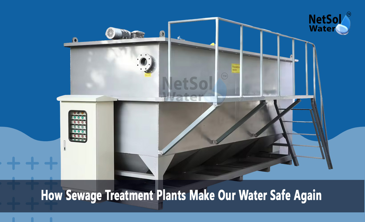 How is sewage treated to make water safe, How does sewage treatment plant clean water, Do sewage treatment plants reduce water pollution