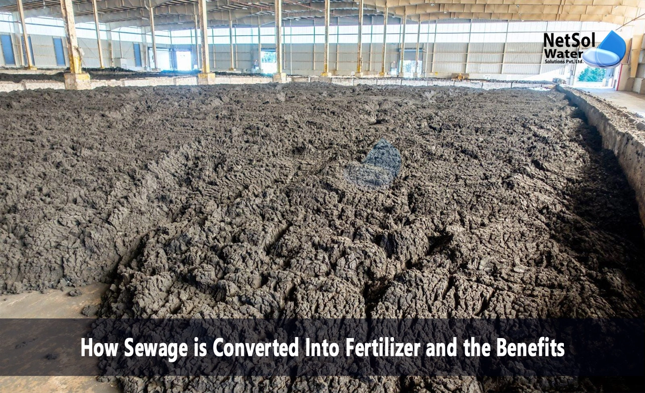 sewage sludge as fertilizer, can sewage sludge be used as fertilizer, what is sewage sludge
