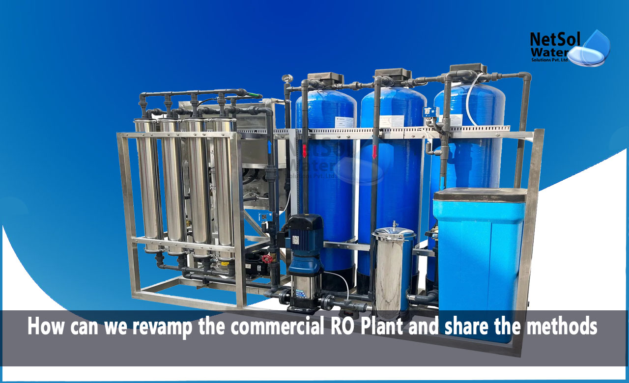 How can we revamp the commercial RO Plant, How to modify the commercial RO Plant