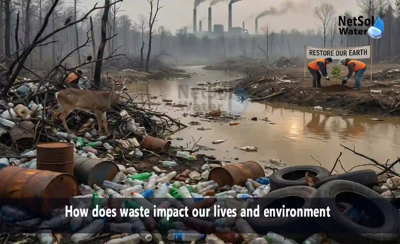 How does waste impact our lives and environment?