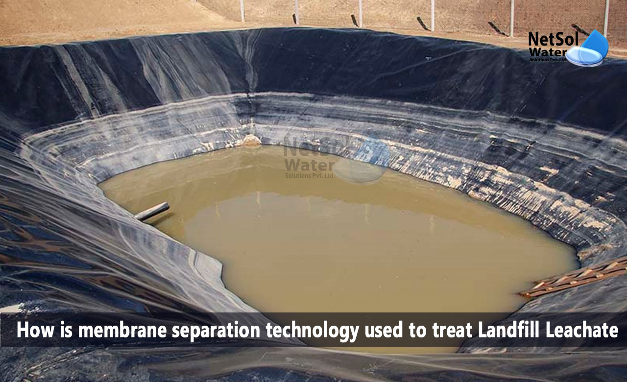 membrane separation technology used to treat Landfill Leachate
