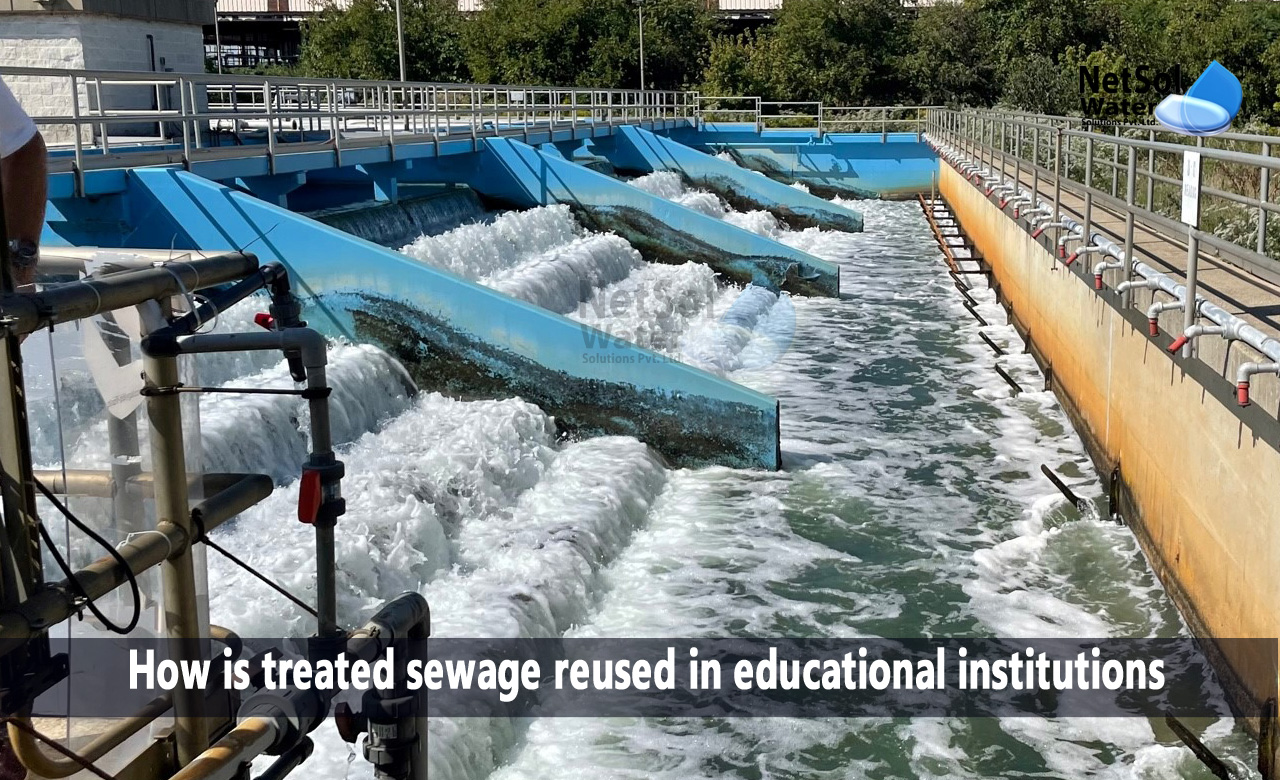 Treated sewage water can be used for irrigation, Treated sewage water can be used for mopping and cleaning