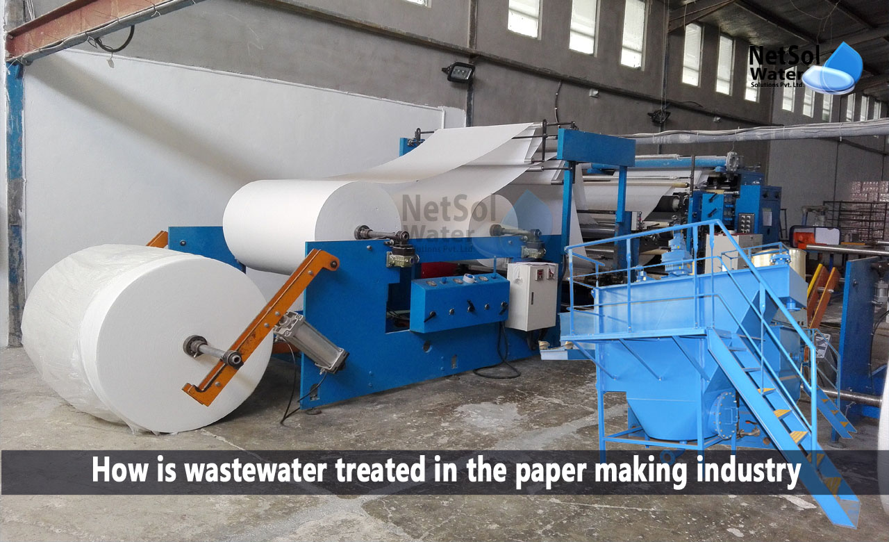 wastewater treatment in paper and pulp industry, wastewater characteristics of pulp and paper industry, pulp and paper industry wastewater treatment in india
