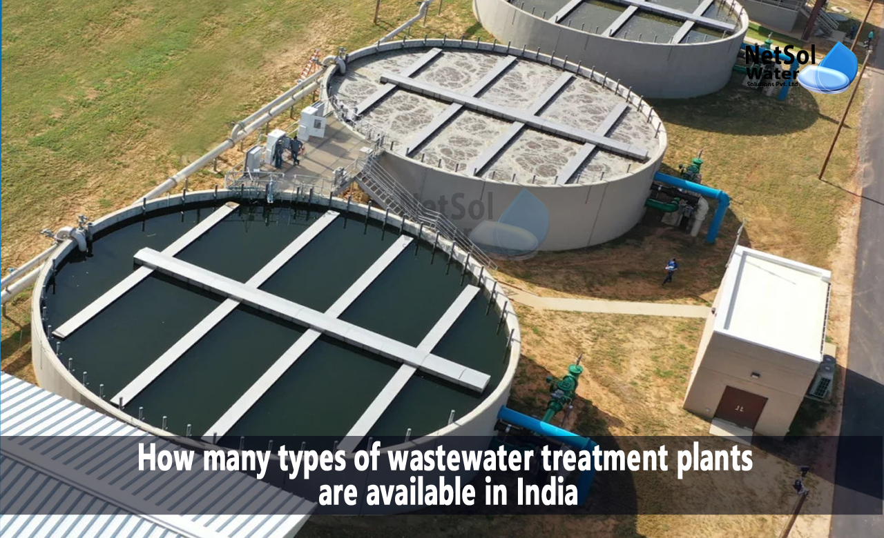types of sewage treatment plant, types of STP in India, waste water treatment process