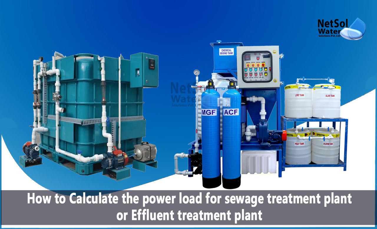 sewage treatment plant capacity calculation, sewage treatment plant calculation formula, how to calculate kld in stp
