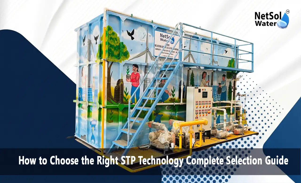 Sewage Treatment Plant Technology, STP Technology, Best STP Technology, MBBR vs SBR vs MBR, Sewage Treatment Plant Selection, STP Technology Selection