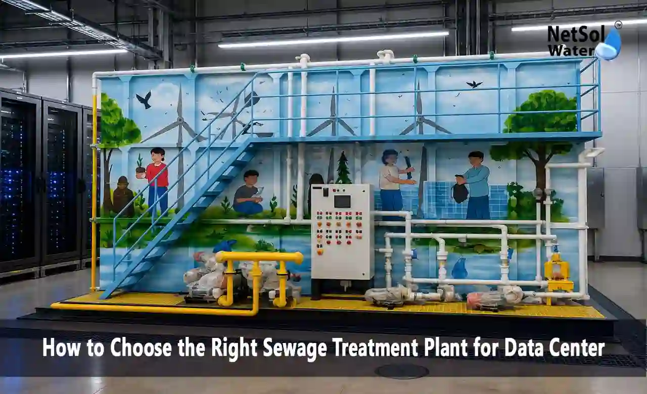 Sewage Treatment Plant for Data Center, Data Center STP, STP for Data Centers, Sewage Treatment Plant Selection, Data Center Wastewater Treatment
