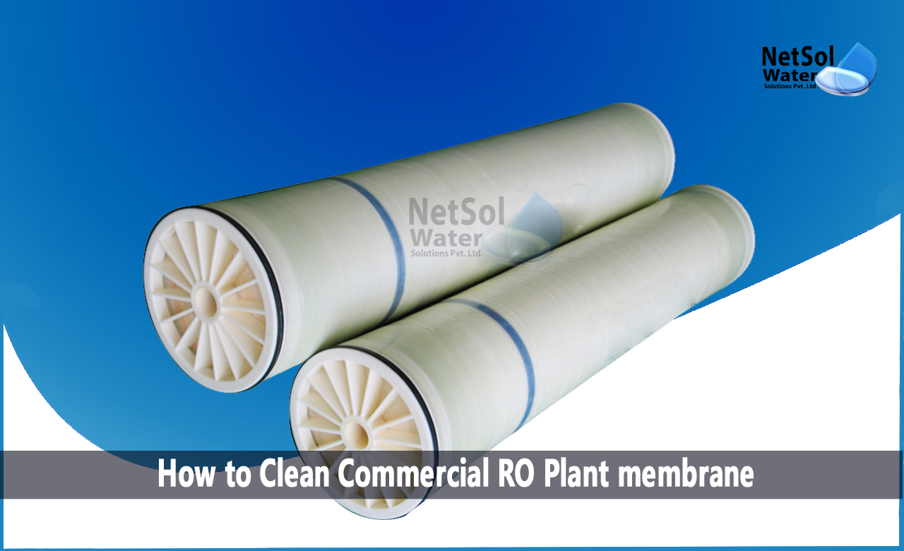 RO membrane cleaning with chemicals, Why is it important to clean commercial RO Plant membrane