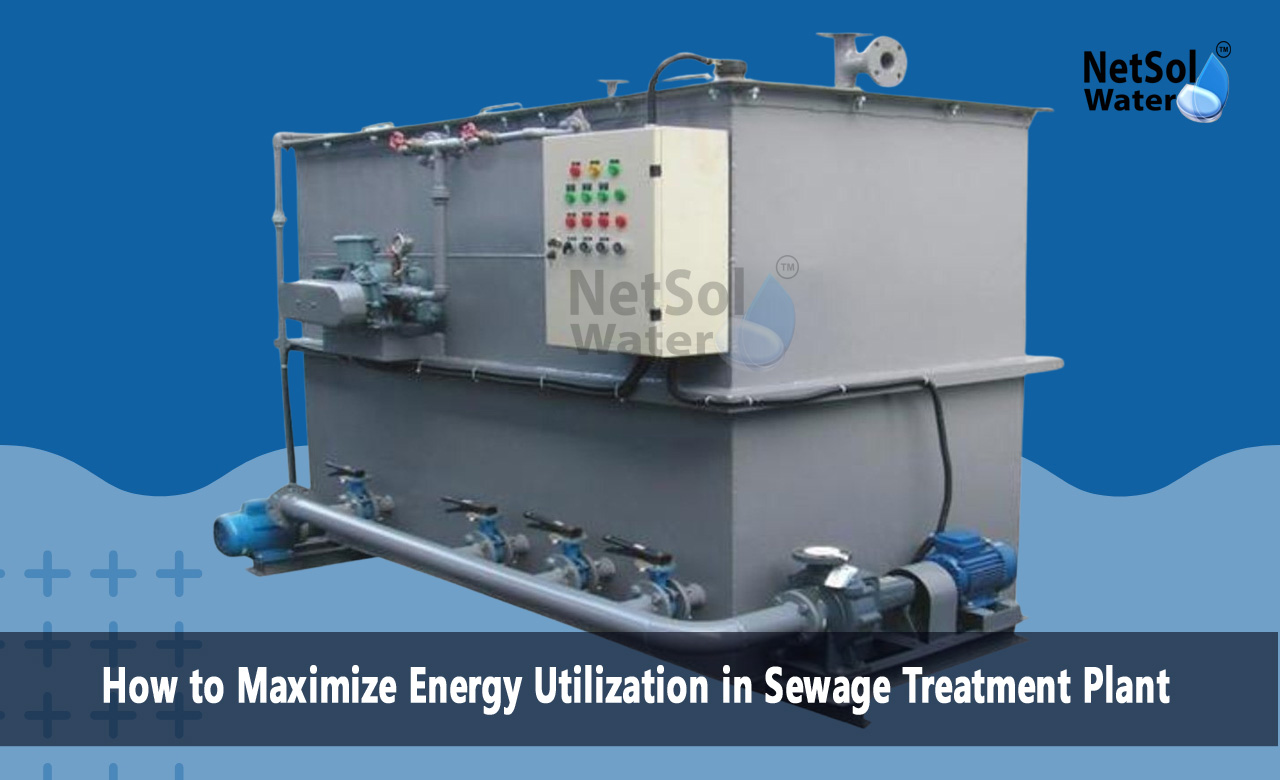 How much energy is used in sewage treatment, How to make wastewater treatment more sustainable, How to optimize a water treatment plant