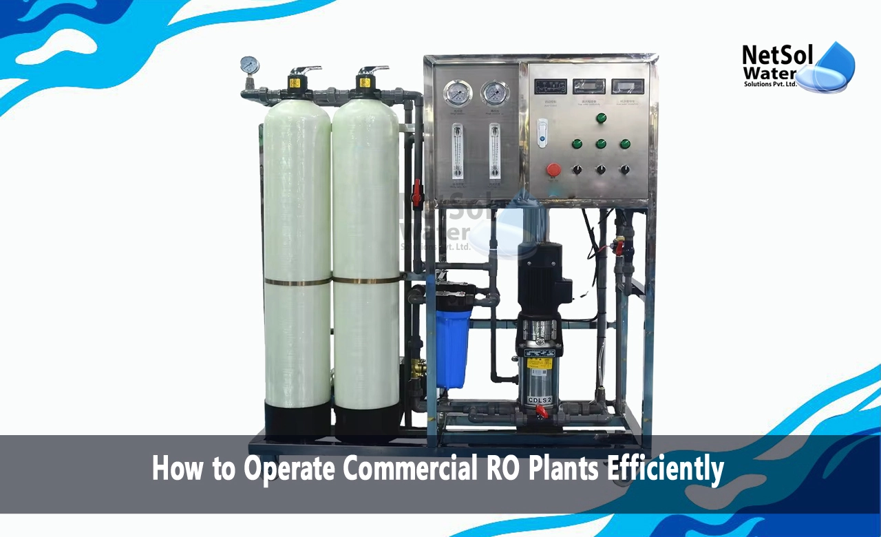 How can we improve RO plant efficiency, How does a commercial RO system work, How does an industrial RO plant work