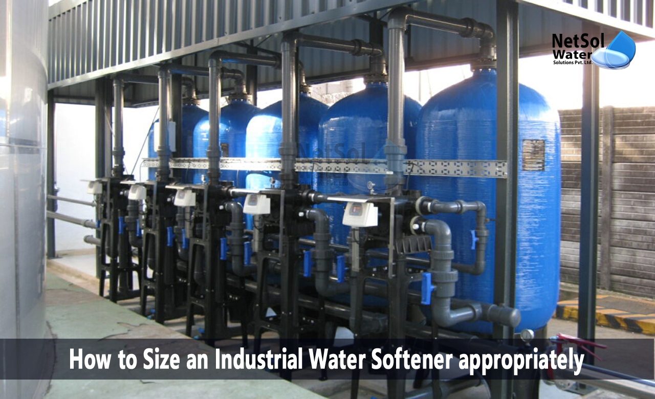 water softener sizing calculator, softener resin calculation, How to Size an Industrial Water Softener appropriately